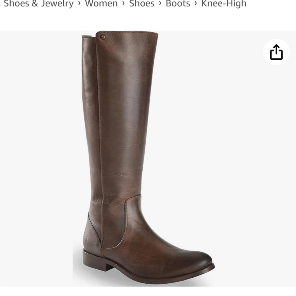 FRYE Elegant Brown Riding Boots - Picture 2 of 9